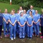 CAW/Napier Veterinary Nursing Students in India