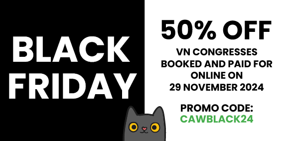 Get 50% off VN congress this Black Friday